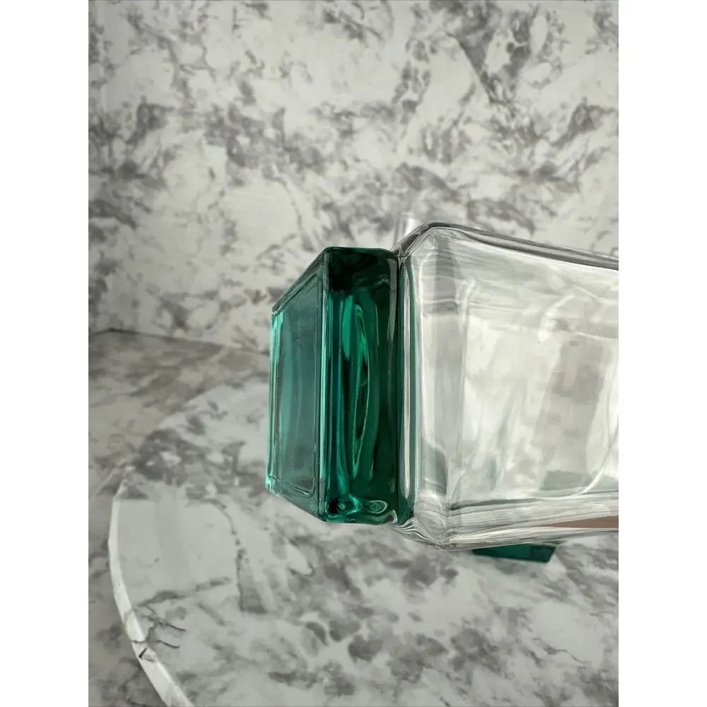 Luigi Bormioli Van Gogh Aqua Green Base Highball Square Glass‎ Set of 4